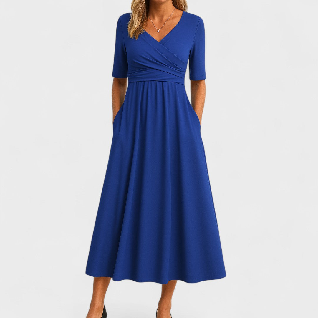 Milina – Elegant Midi Dress for Every Occasion