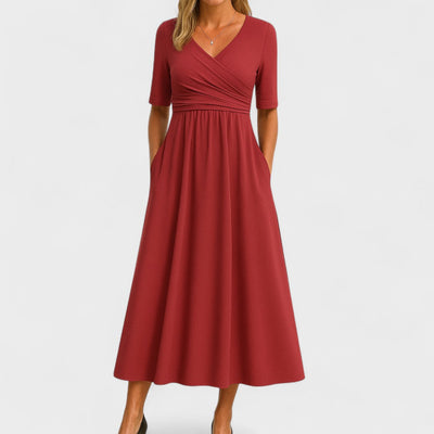 Milina – Elegant Midi Dress for Every Occasion