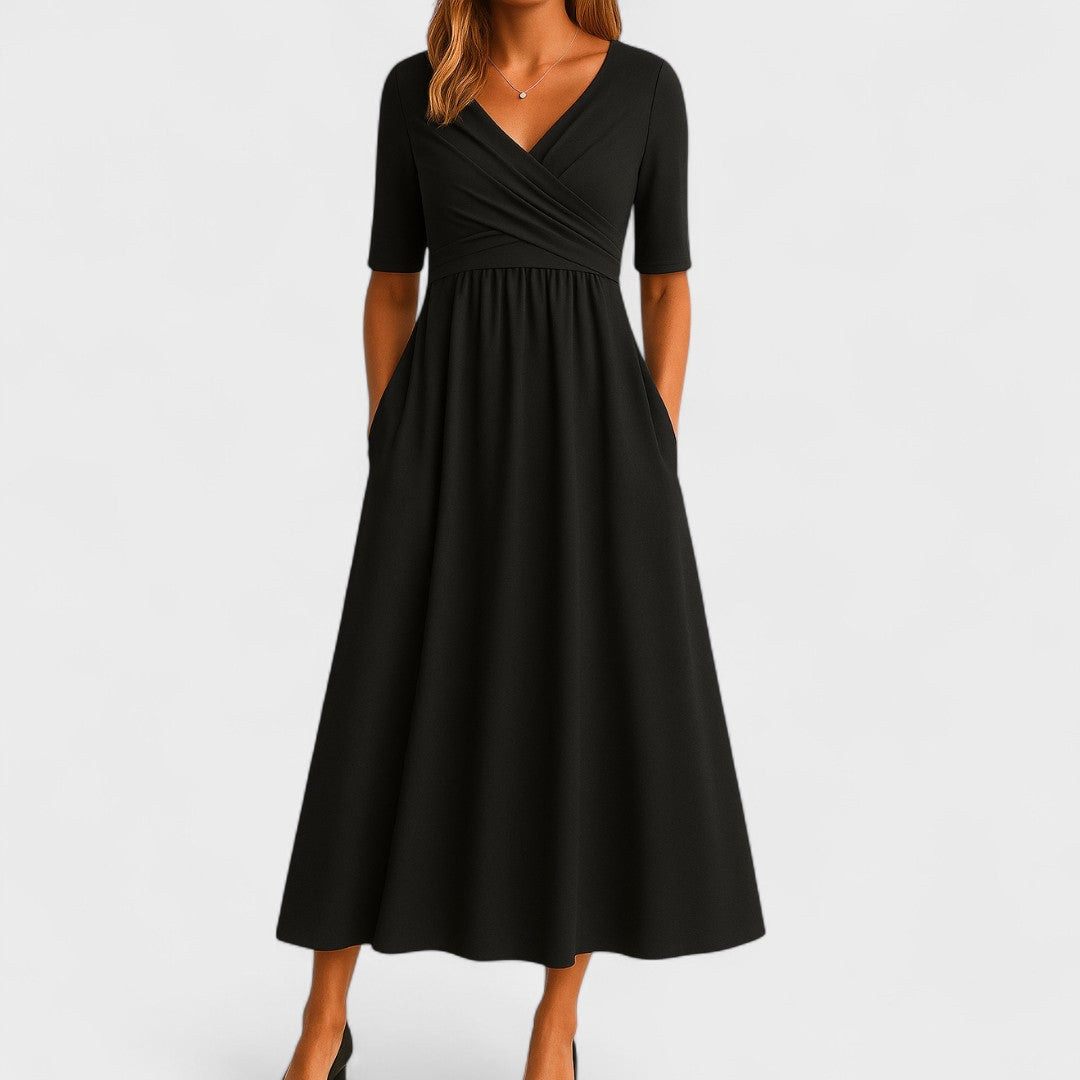 Milina – Elegant Midi Dress for Every Occasion