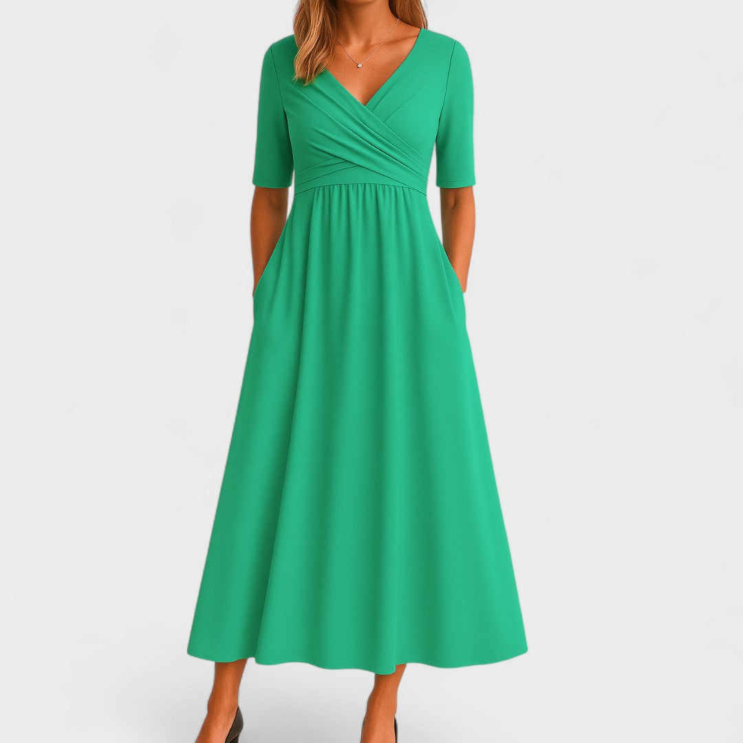 Milina – Elegant Midi Dress for Every Occasion