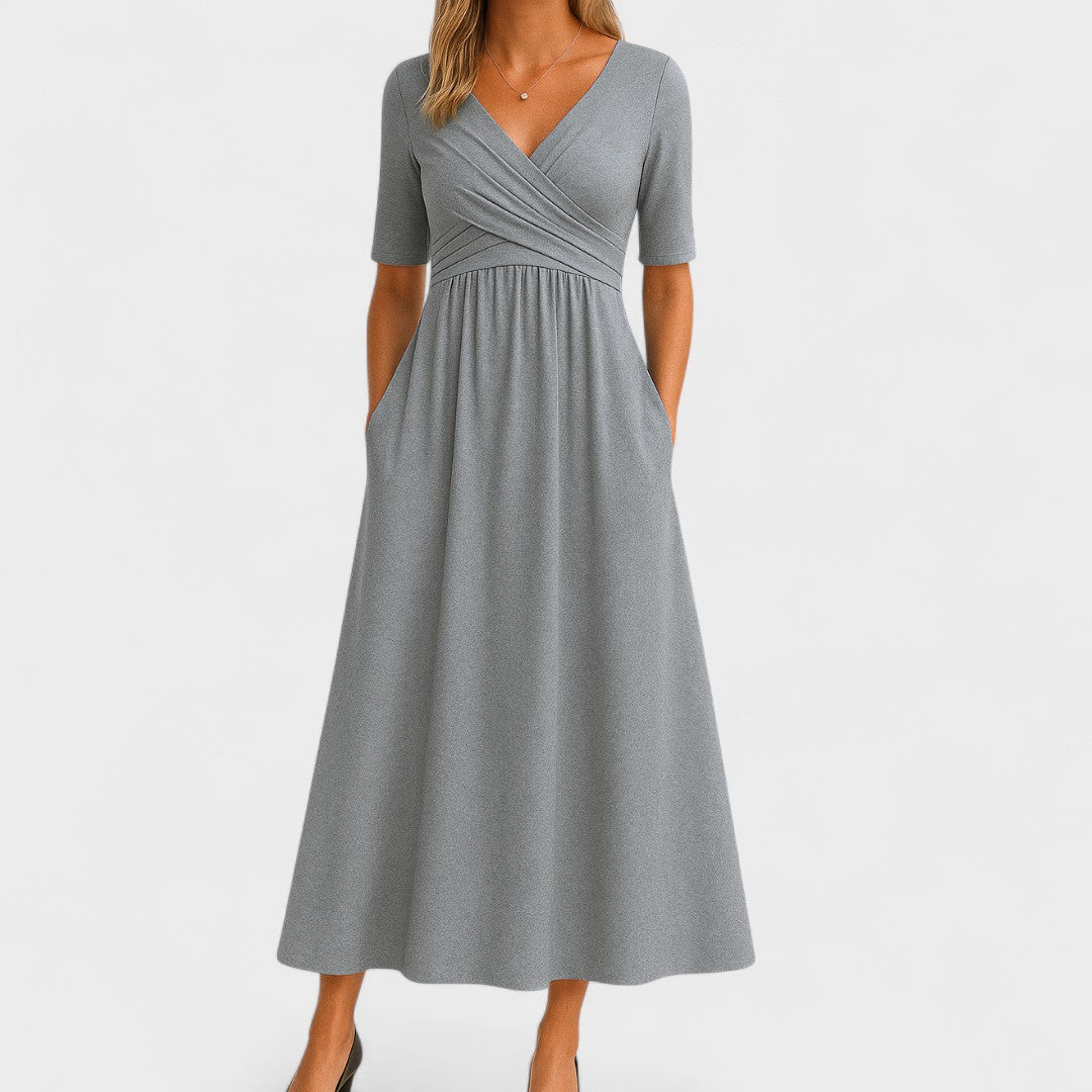 Milina – Elegant Midi Dress for Every Occasion