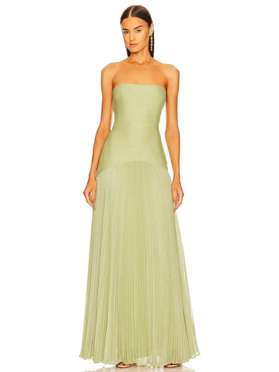Verde Serenità Maxikleid