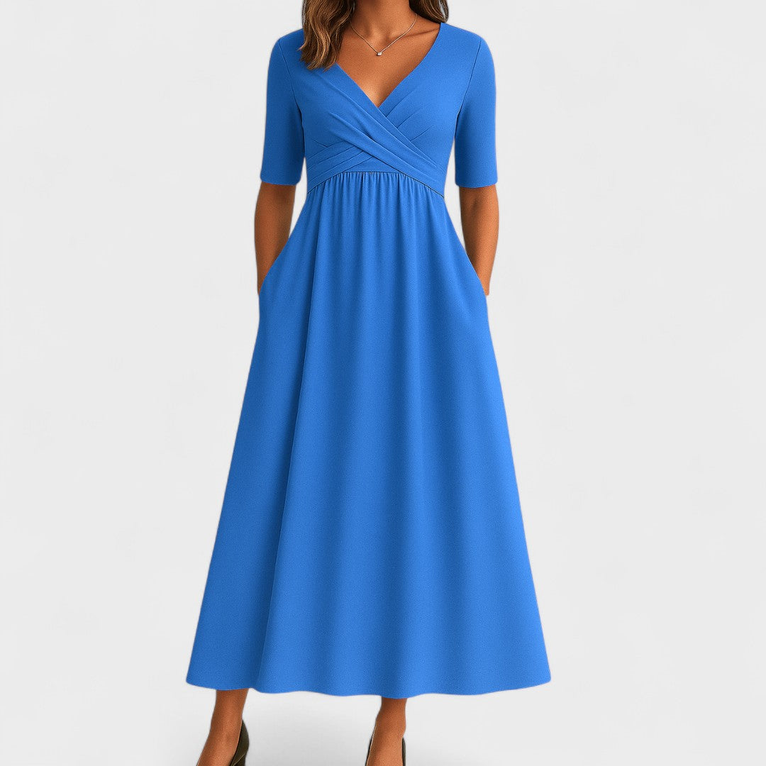 Milina – Elegant Midi Dress for Every Occasion
