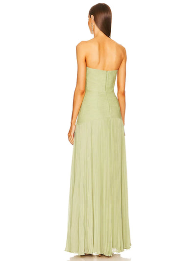 Verde Serenità Maxikleid