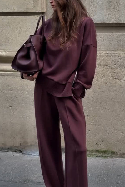 Valeria Luxe Strick-Zweiteiler