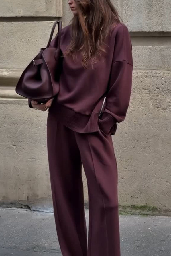 Valeria Luxe Strick-Zweiteiler