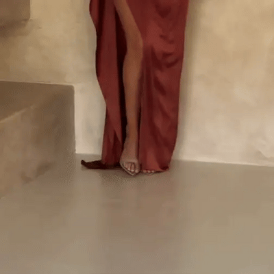 Solana Satin Elegance Maxi Dress