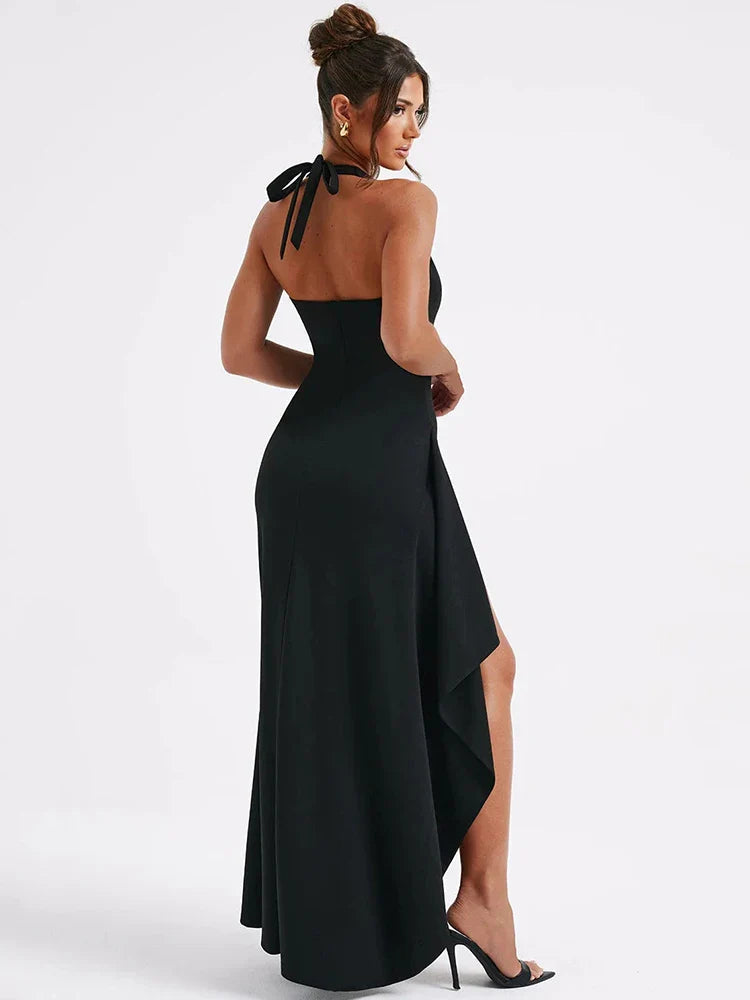 Serenya | High-Slit Glam Maxi