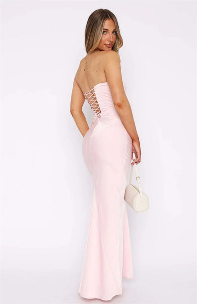 Arwen | Satin Grace Maxi Dress