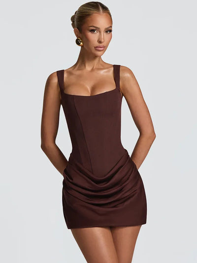 Juliette | Gerafftes Minikleid