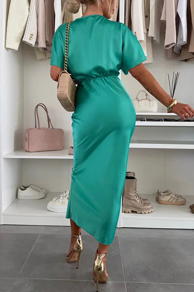 Evelisse Draped Knot Maxi