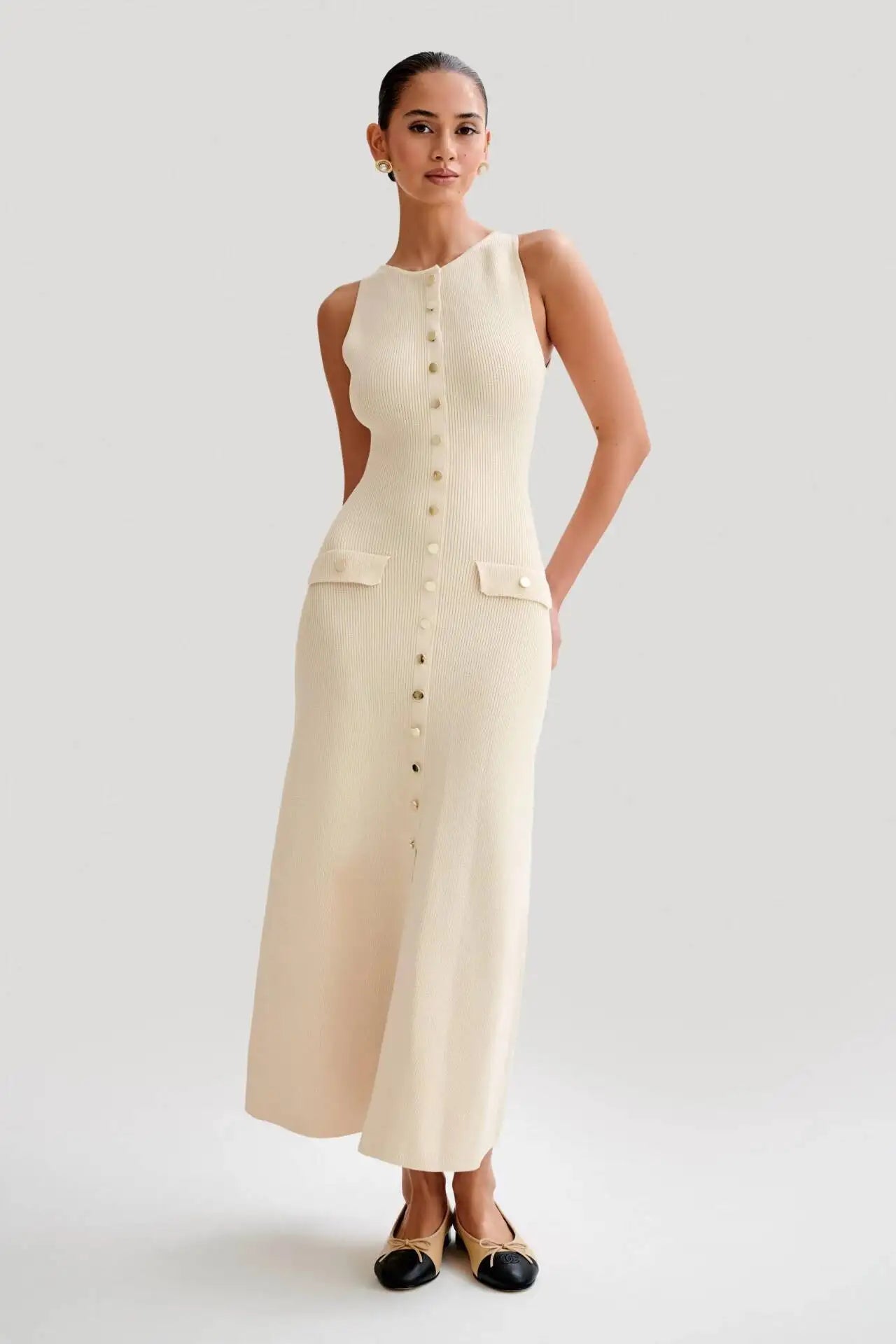 Zephoria | Elegantes Maxikleid aus Strick
