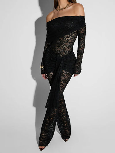 Seraphine | Lace Allure Jumpsuit