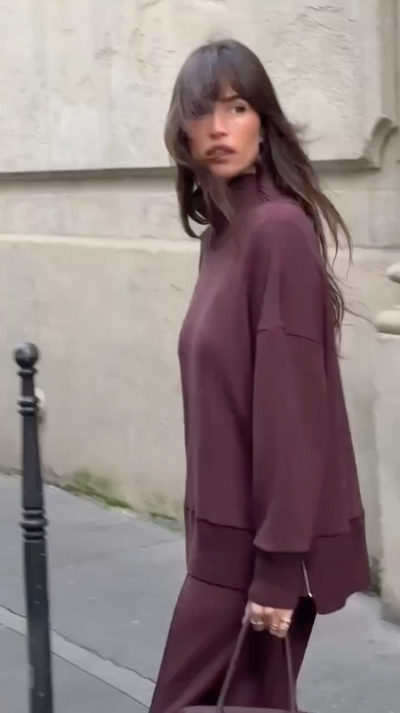 Valeria Luxe Strick-Zweiteiler