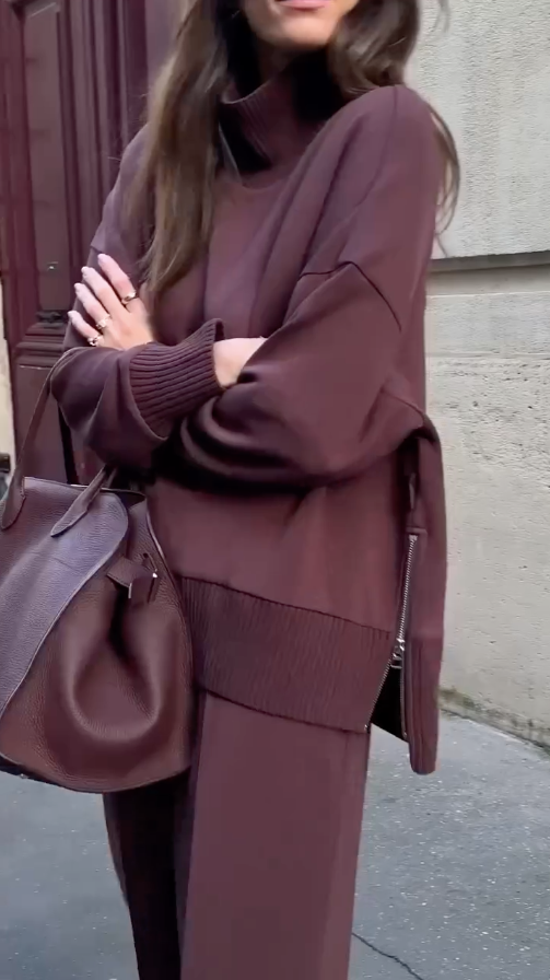 Valeria Luxe Strick-Zweiteiler