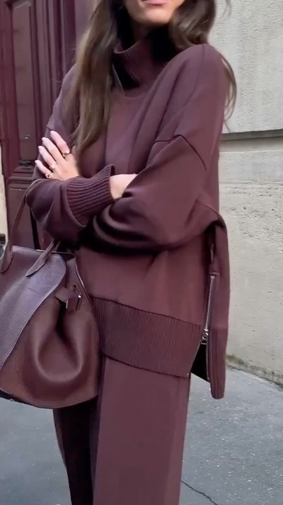 Valeria Luxe Strick-Zweiteiler