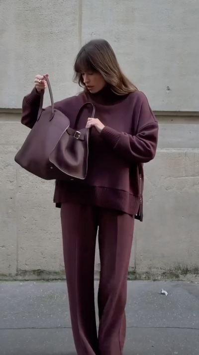 Valeria Luxe Strick-Zweiteiler