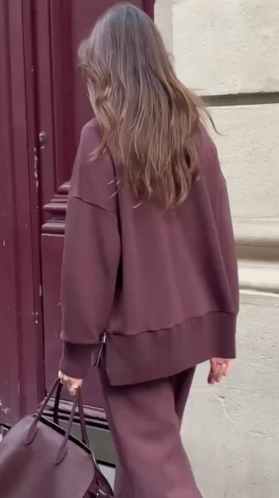 Valeria Luxe Strick-Zweiteiler