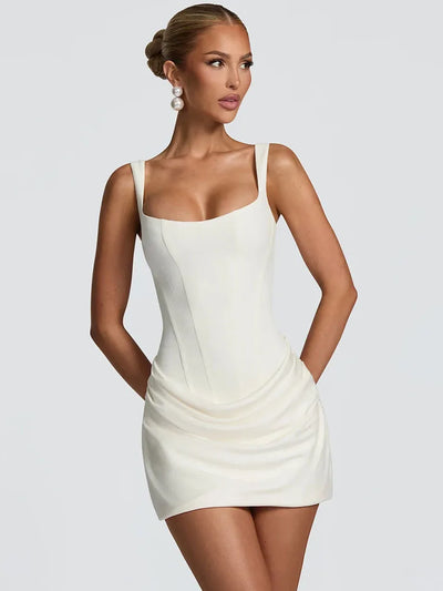 Juliette | Gerafftes Minikleid