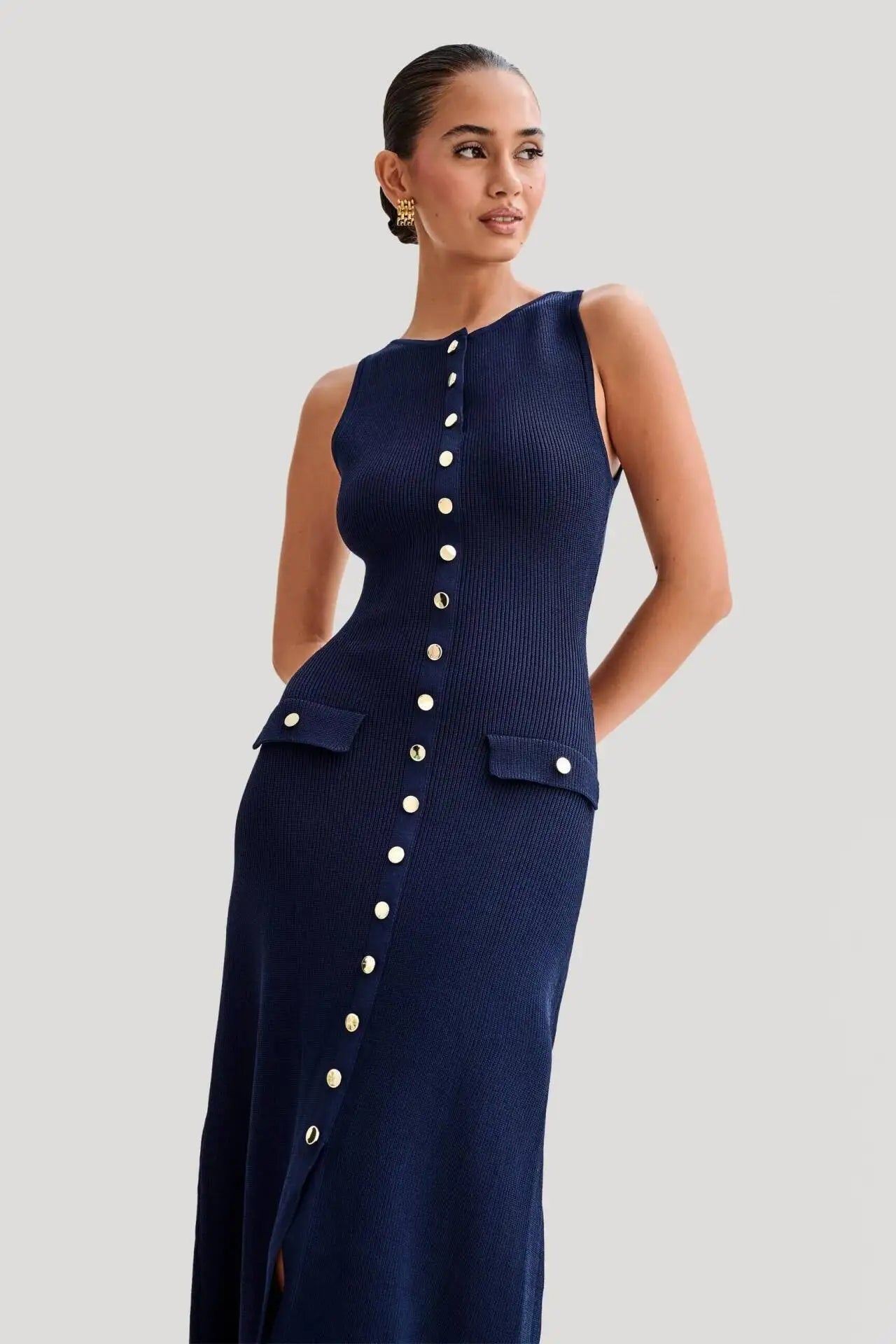 Zephoria | Elegantes Maxikleid aus Strick