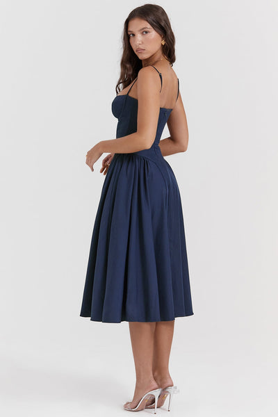 Élise Corset Midi Dress